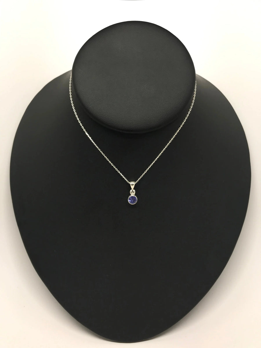 Tarazed Gems & Jewellery - Tanzanite Circle Pendant