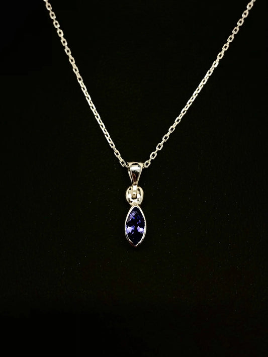 Tanzanite Marquise Pendant Tarazed Gems & Jewellery