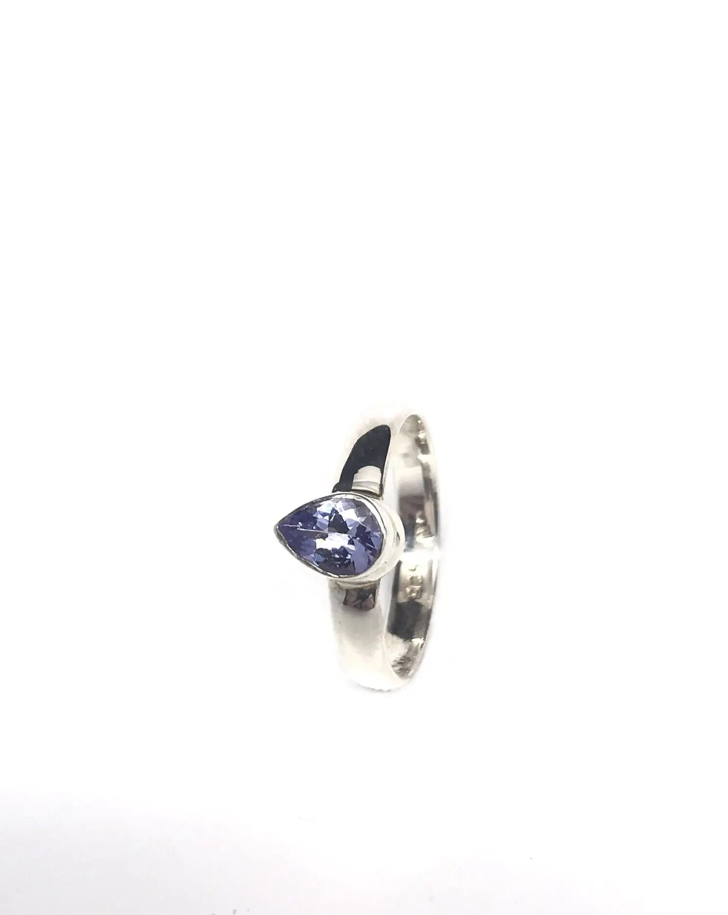 Tanzanite Pear Ring Size 8 Tarazed Gems & Jewellery