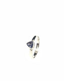 Tanzanite Trillion Ring Size 7 Tarazed Gems & Jewellery