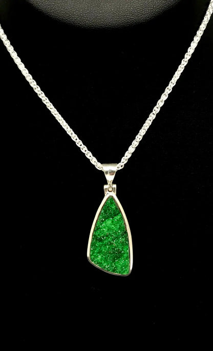 Uvarovite Garnet Pendant Tarazed Gems & Jewellery