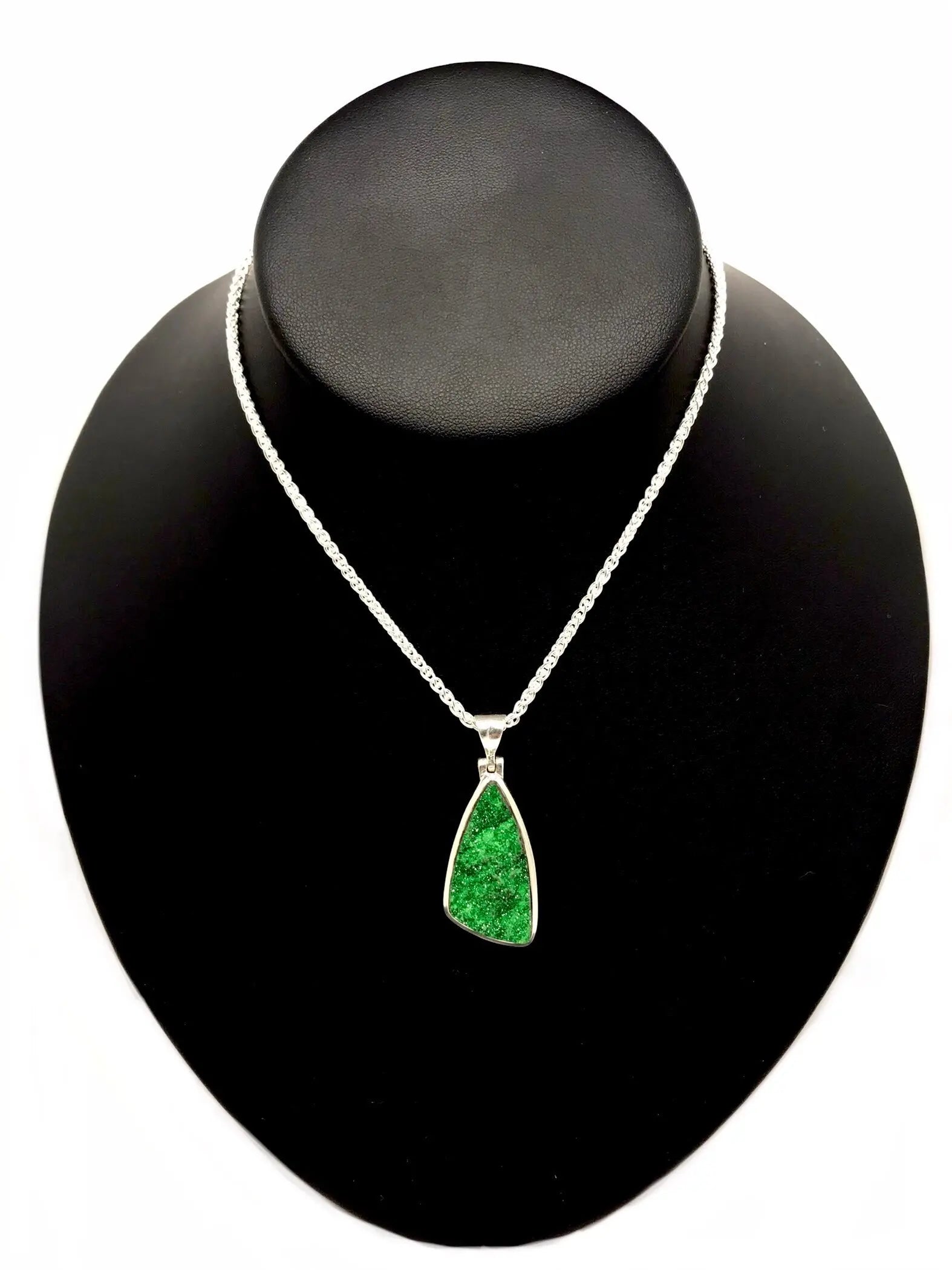 Uvarovite Garnet Pendant Tarazed Gems & Jewellery